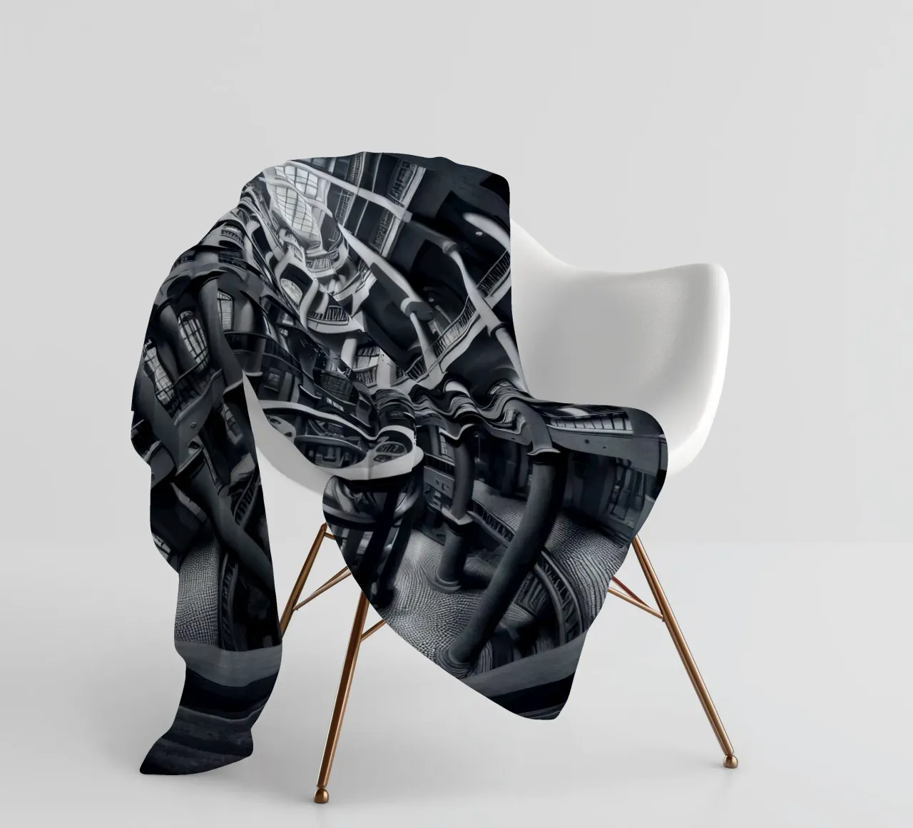 Sphere 052 - Symmetrical Architecture coperta in pile da Spheres