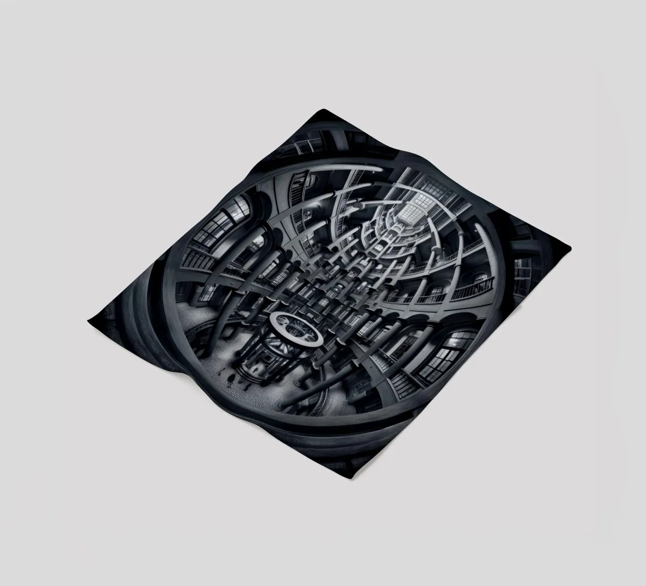 Sphere 052 - Symmetrical Architecture coperta in pile da Spheres