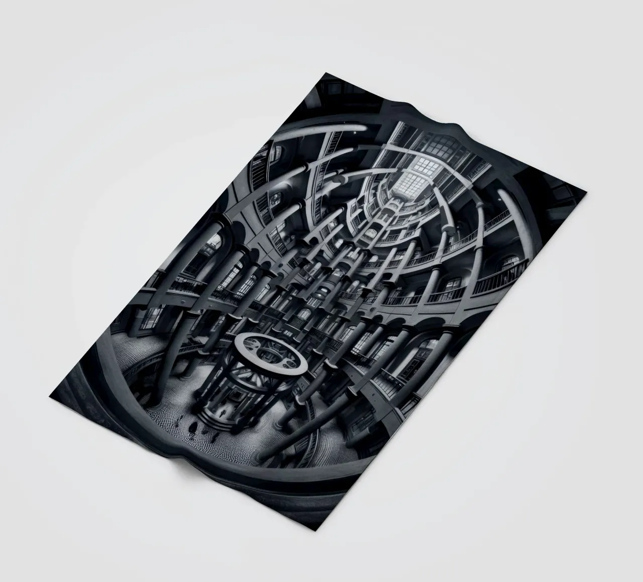 Sphere 052 - Symmetrical Architecture coperta in pile da Spheres