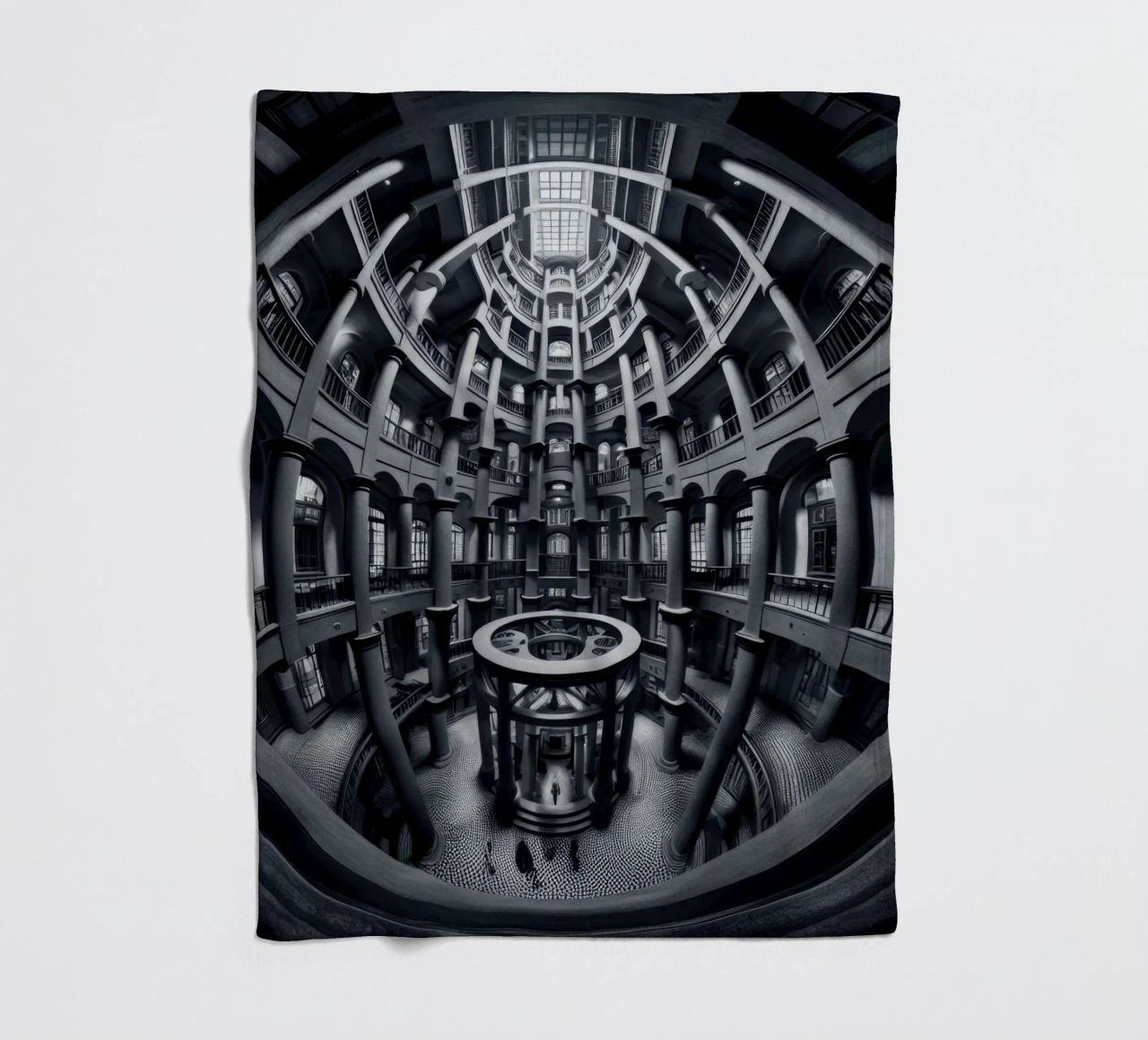 Sphere 052 - Symmetrical Architecture coperta in pile da Spheres