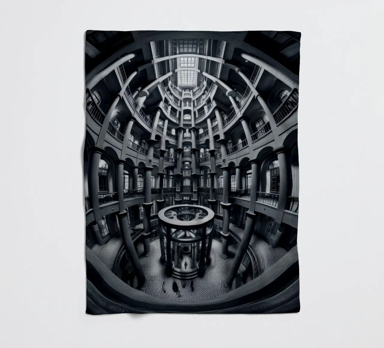 Sphere 052 - Symmetrical Architecture plaid polaire de Spheres