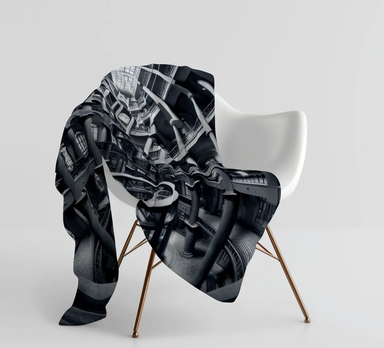 Sphere 052 - Symmetrical Architecture coperta in pile da Spheres