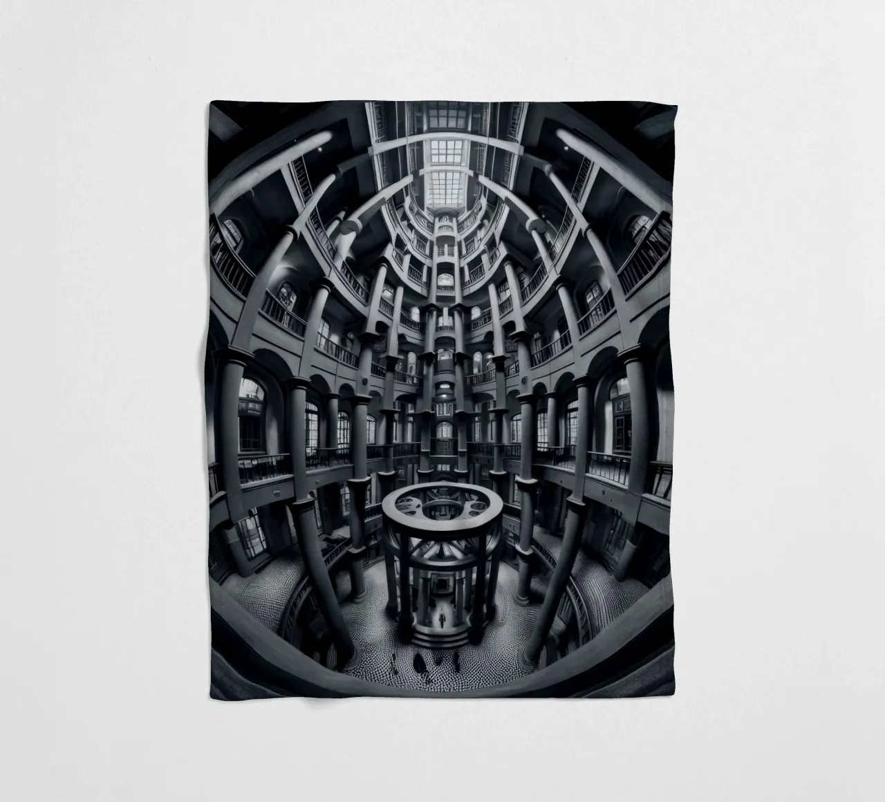 Sphere 052 - Symmetrical Architecture coperta in pile da Spheres