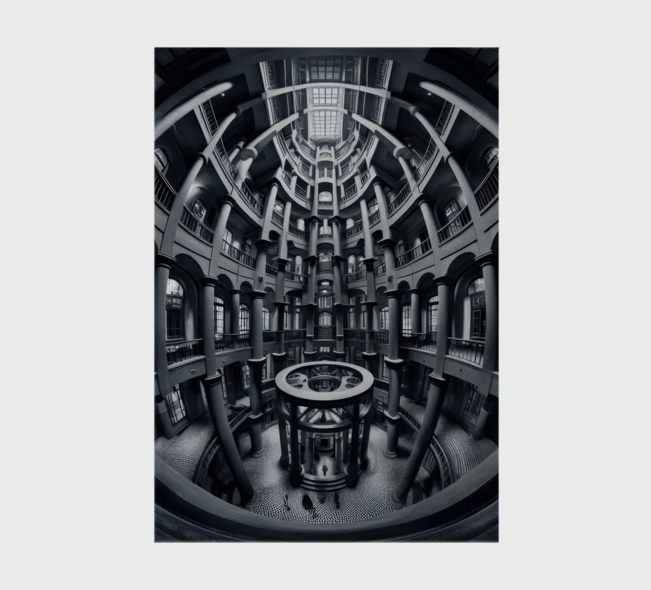 Sphere 052 - Symmetrical Architecture notebook by Spheres