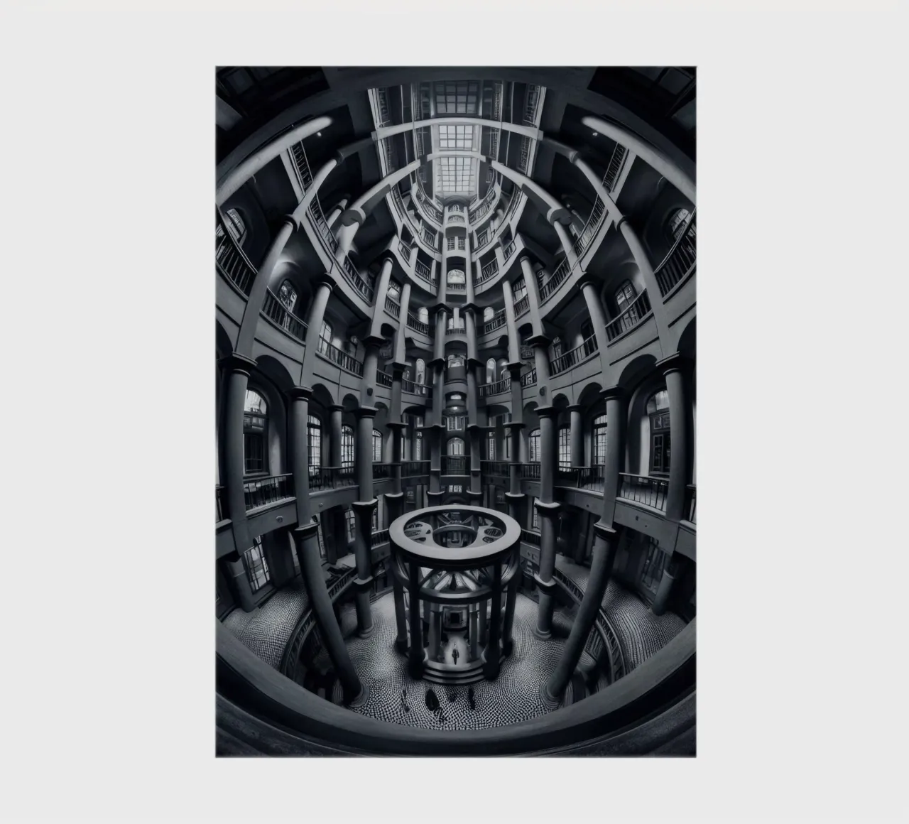 Sphere 052 - Symmetrical Architecture notebook by Spheres