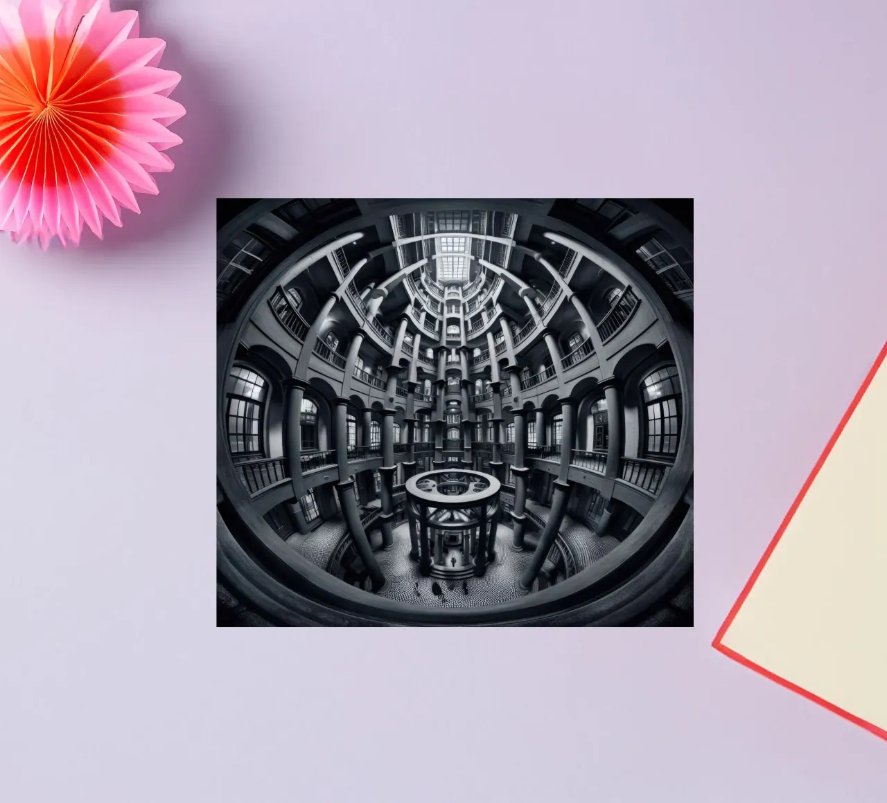 Sphere 052 - Symmetrical Architecture adesivo da Spheres