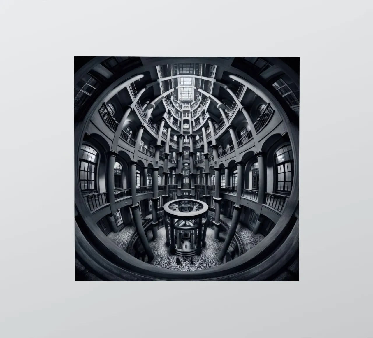Sphere 052 - Symmetrical Architecture pegatina de Spheres