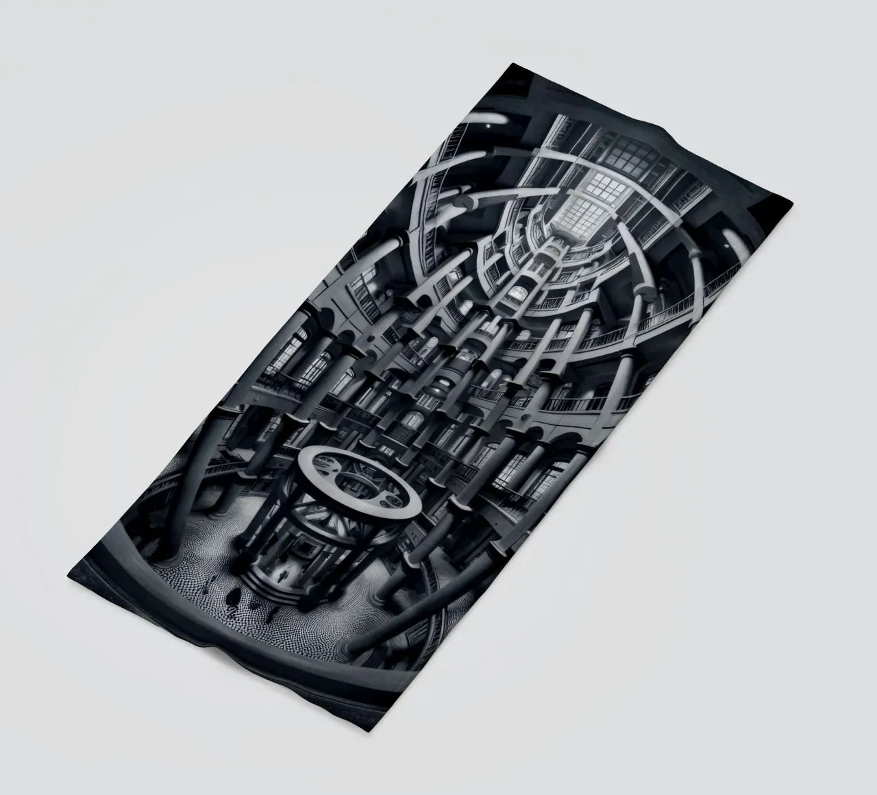 Sphere 052 - Symmetrical Architecture beach towel by Spheres