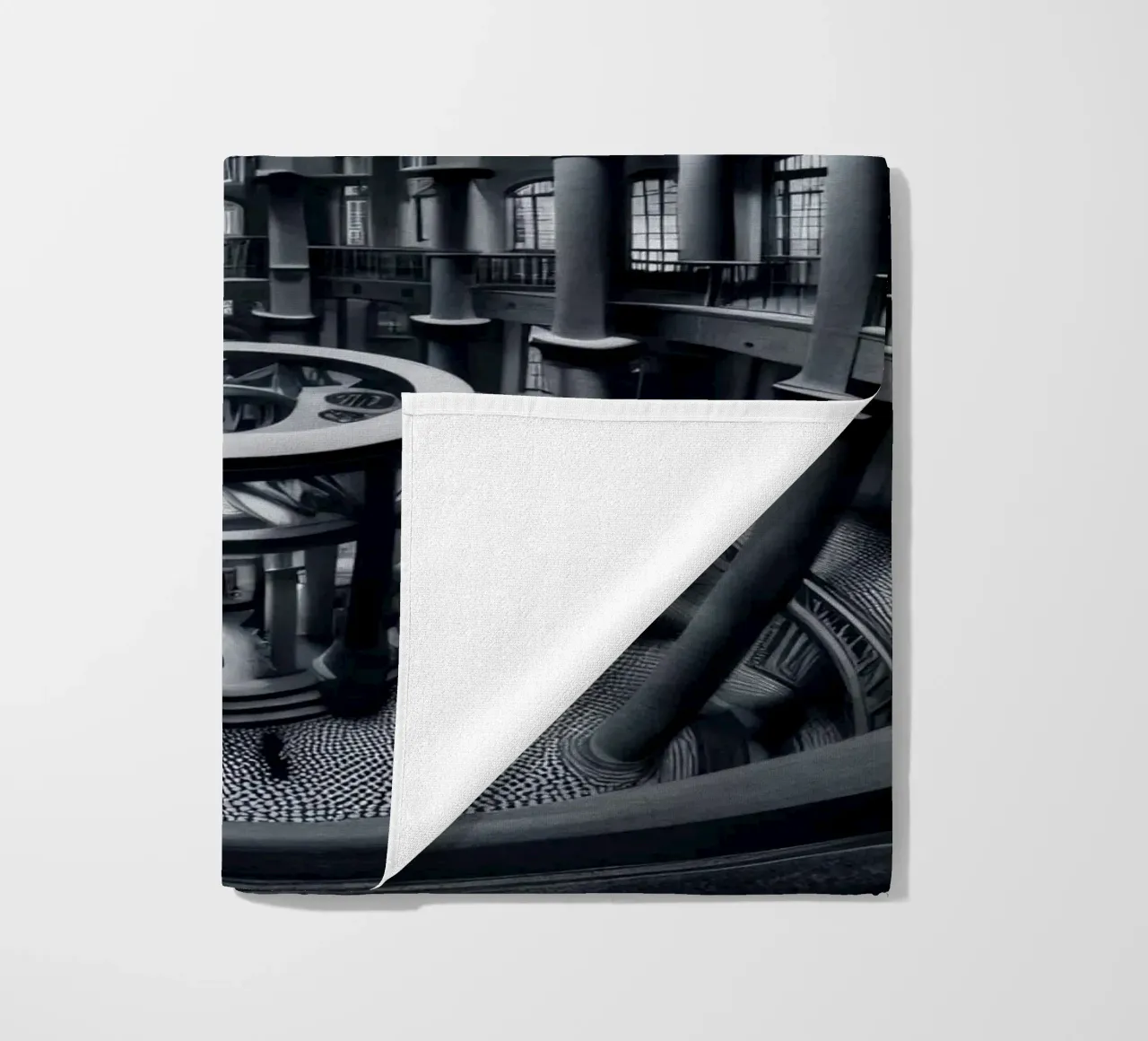 Sphere 052 - Symmetrical Architecture beach towel by Spheres