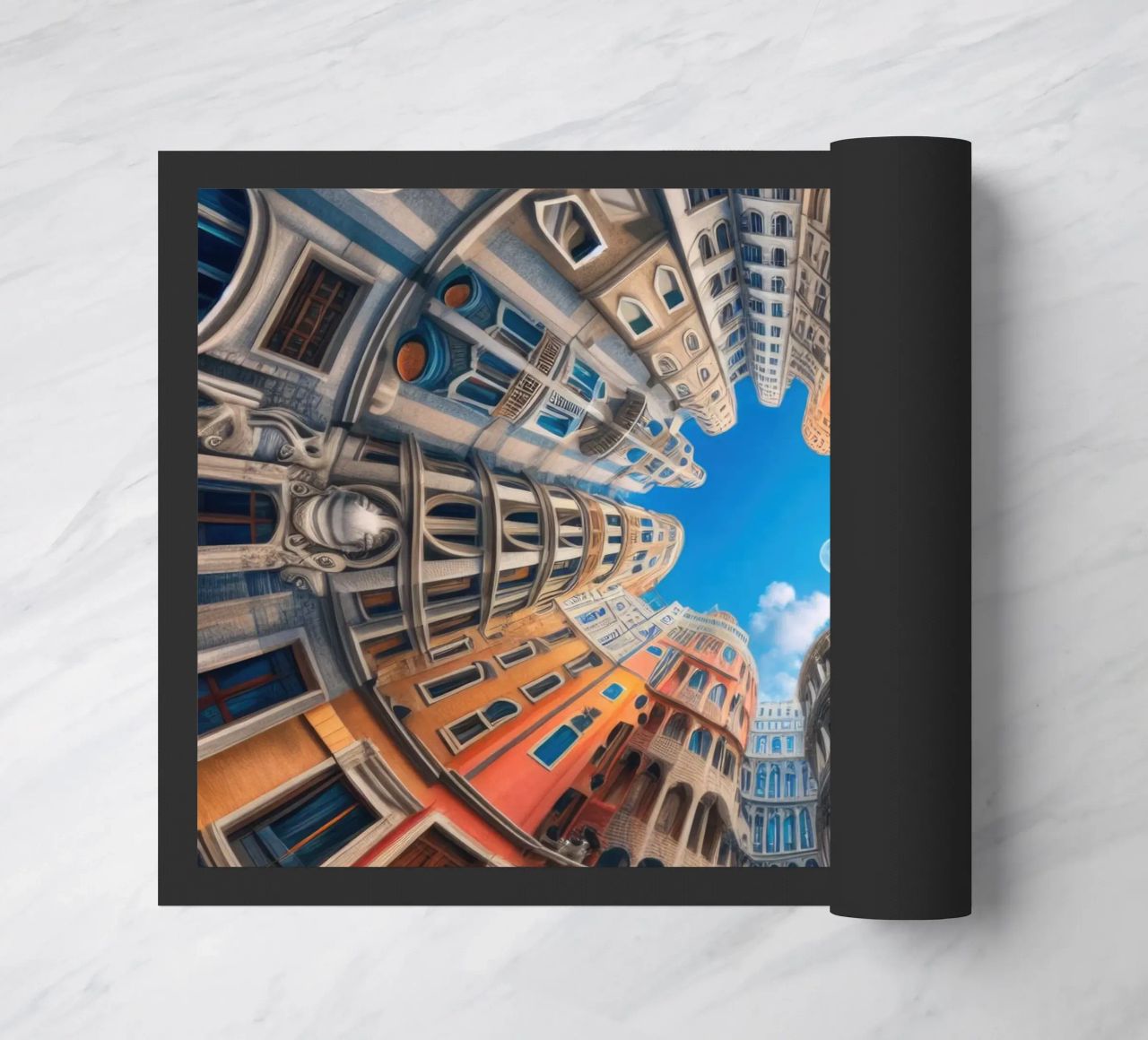 Sphere 054 - Circular Urban Skyline zerbino da Spheres