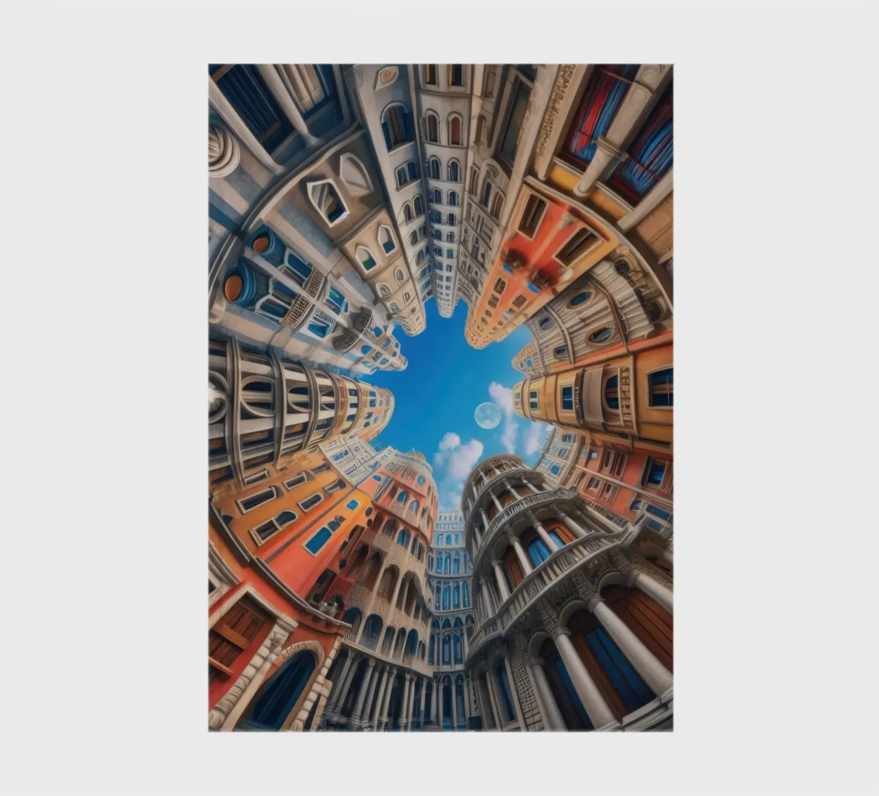 Sphere 054 - Circular Urban Skyline carnet de notes de Spheres