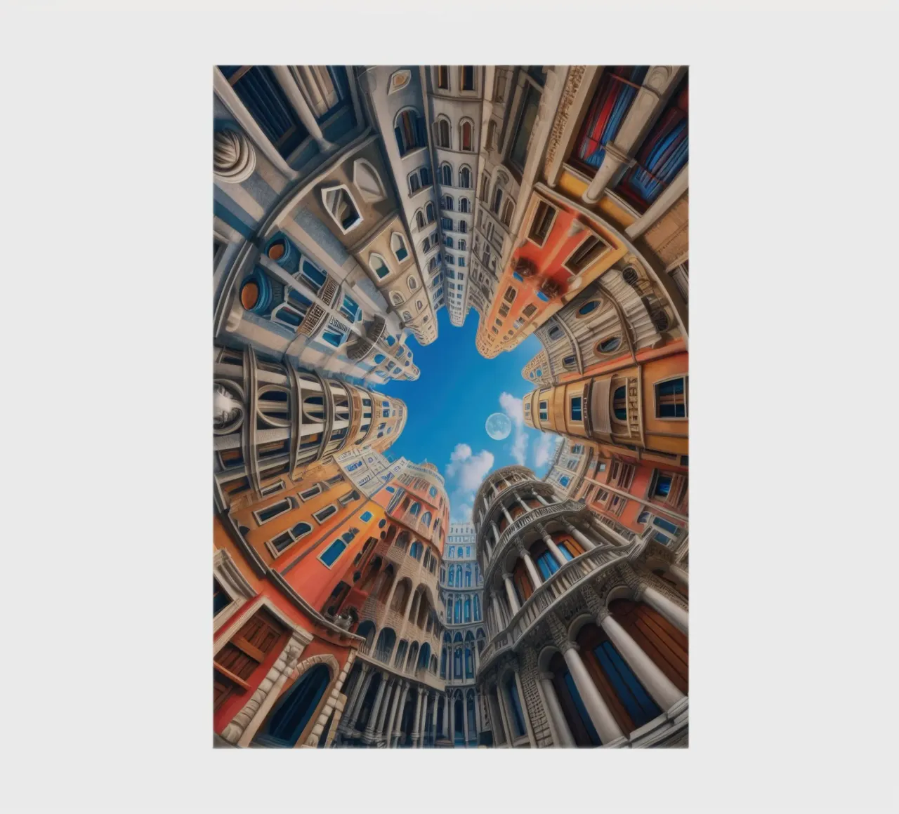 Sphere 054 - Circular Urban Skyline carnet de notes de Spheres