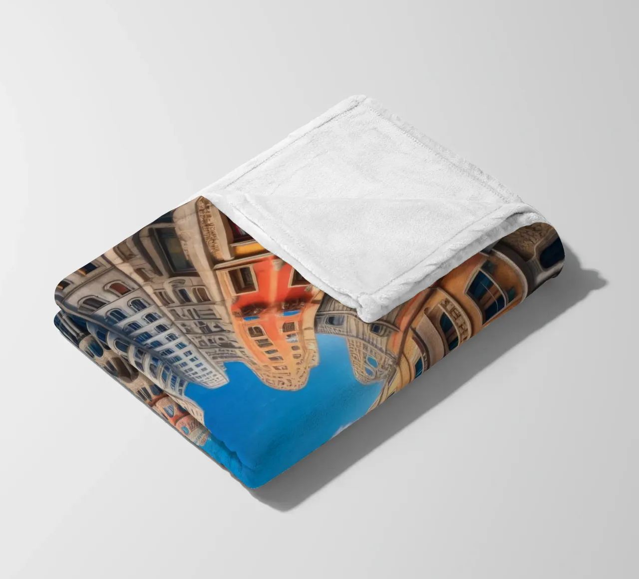 Sphere 054 - Circular Urban Skyline coperta in pile da Spheres
