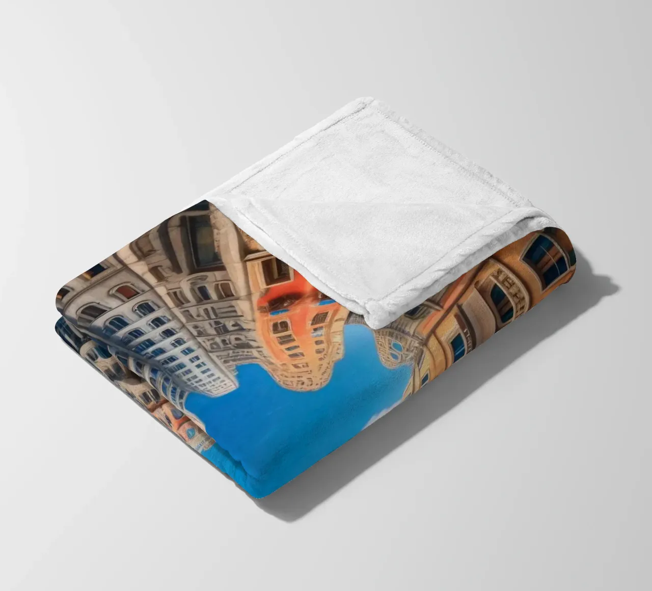 Sphere 054 - Circular Urban Skyline coperta in pile da Spheres