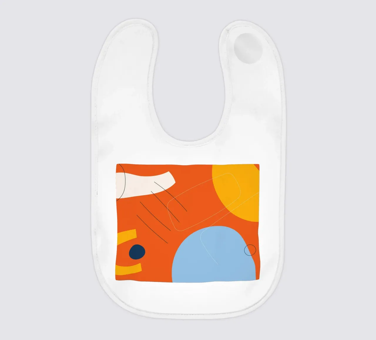 Esplosione astratta di colori - Design moderno bavaglino da Whole©