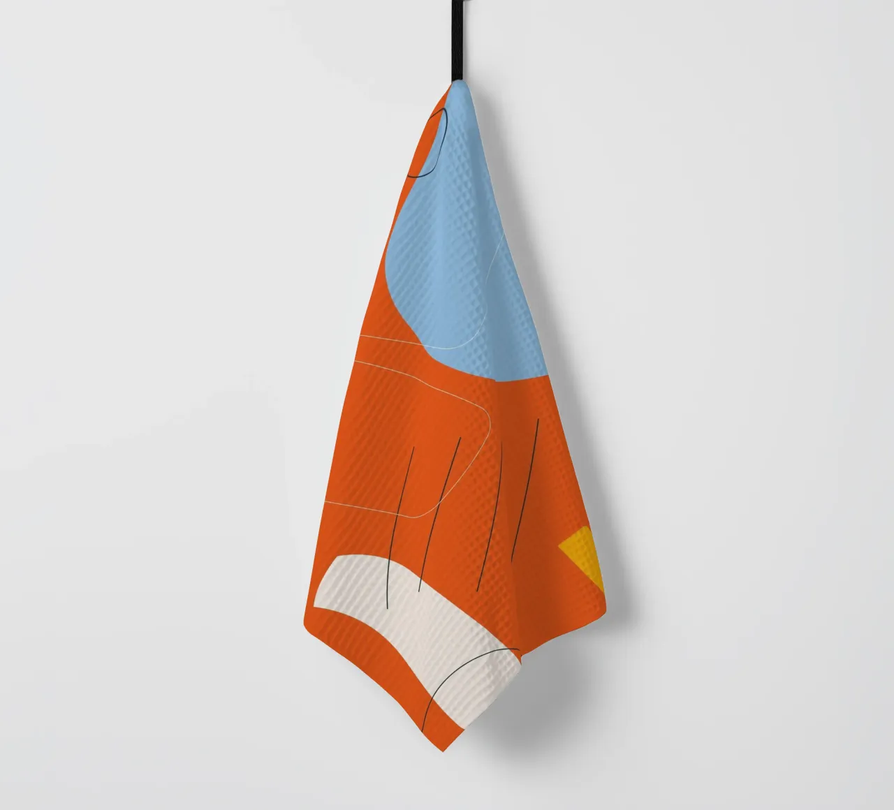 Explosion de couleurs abstraites - Design moderne torchon de Whole©