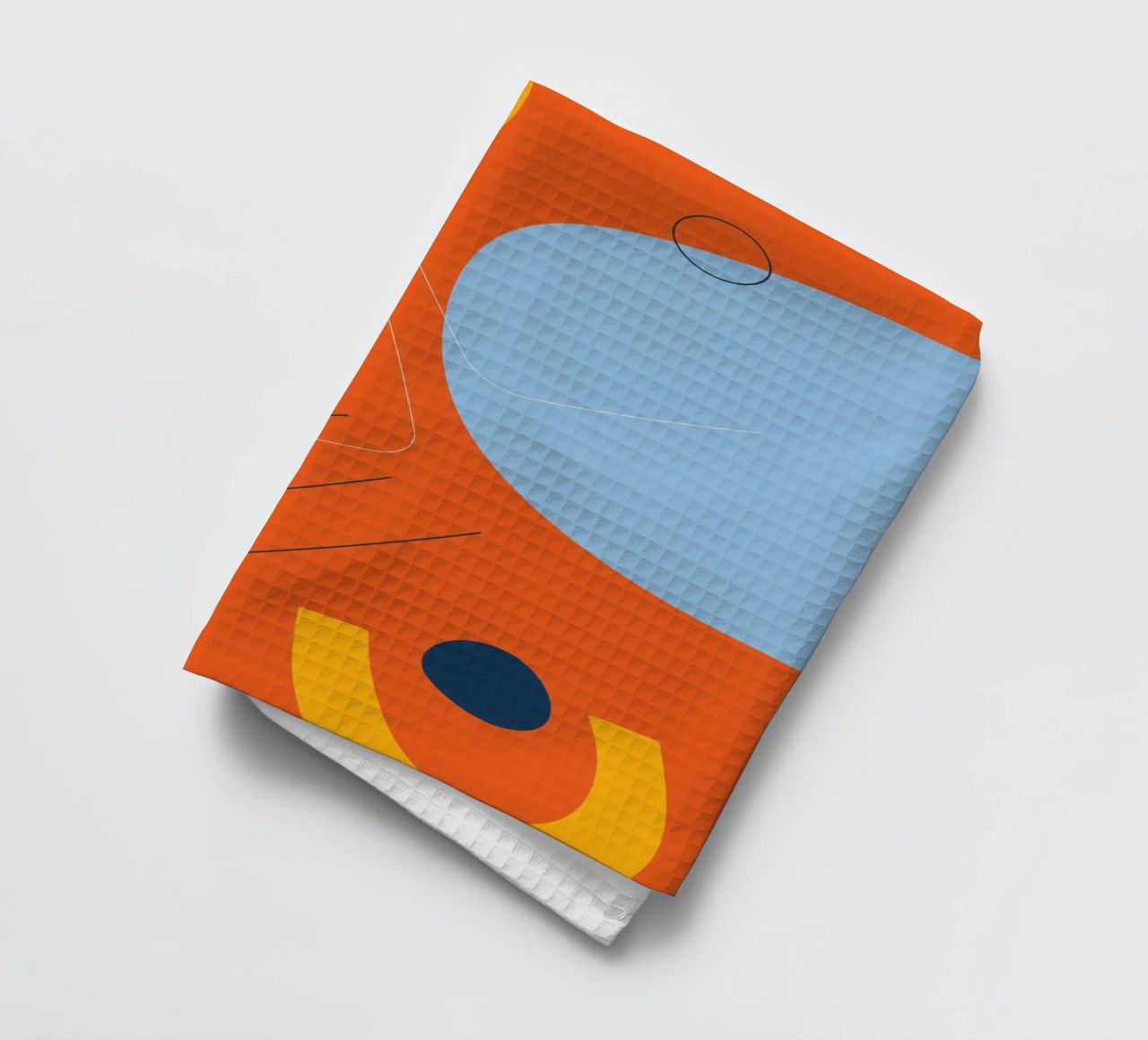 Esplosione astratta di colori - Design moderno canovaccio da cucina da Whole©
