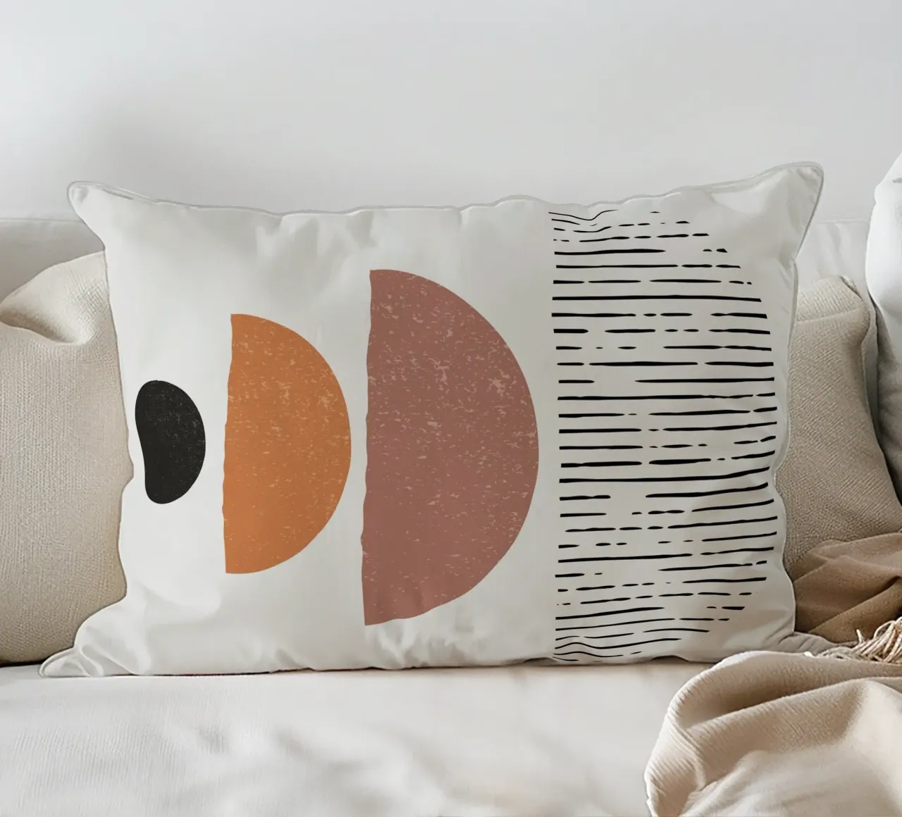 Armonia geometrica - design moderno cuscino da Whole©