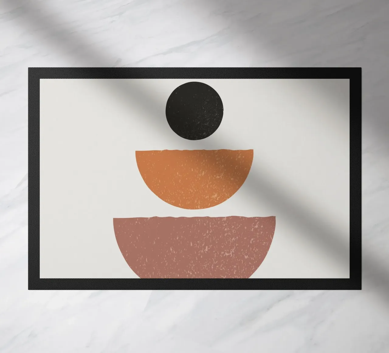 Armonia geometrica - design moderno zerbino da Whole©