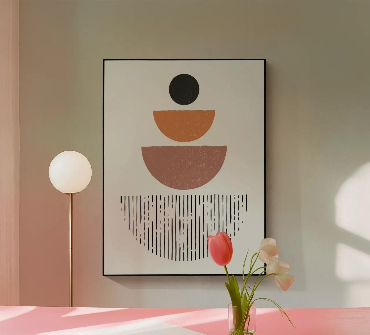 Armonia geometrica - design moderno plexiglass da Whole©