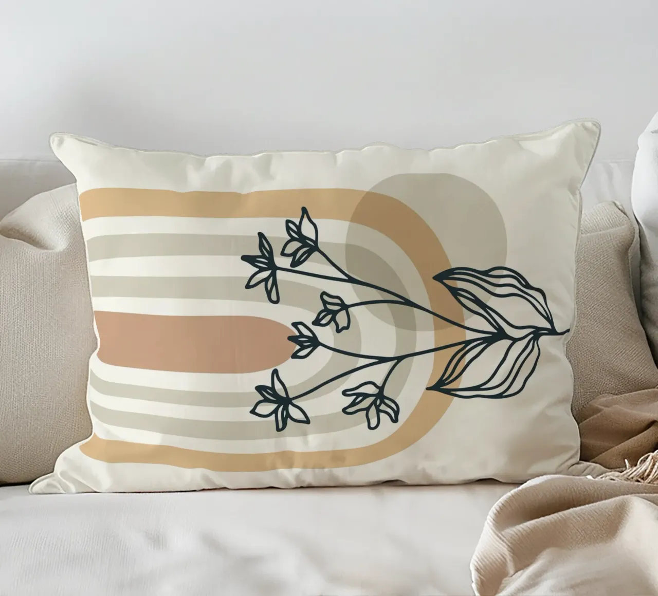 Design floreale Boho cuscino da Whole©