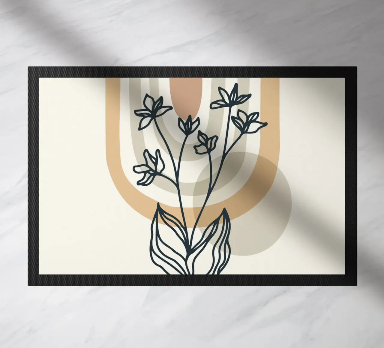 Design floreale Boho zerbino da Whole©