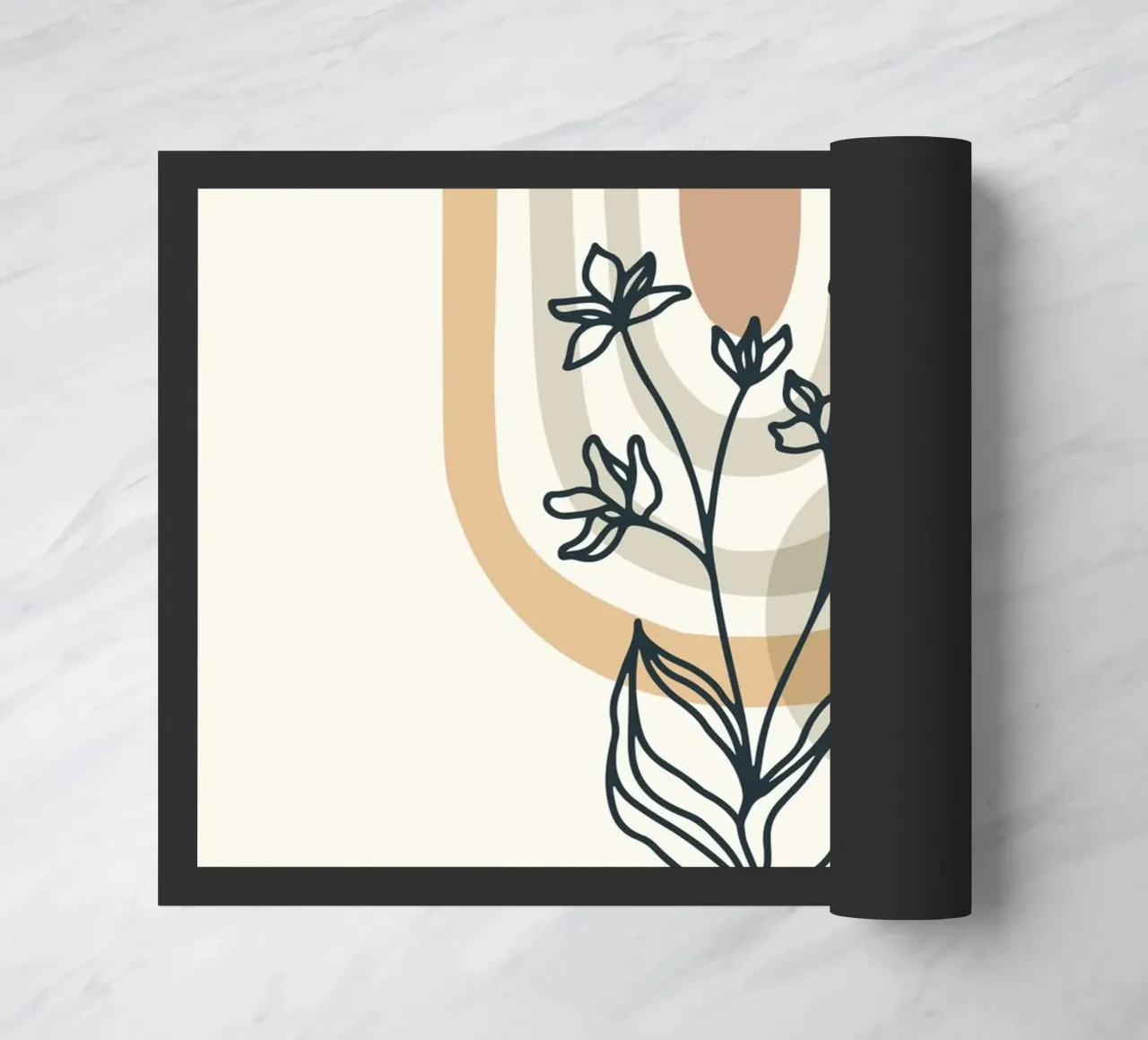 Design floreale Boho zerbino da Whole©