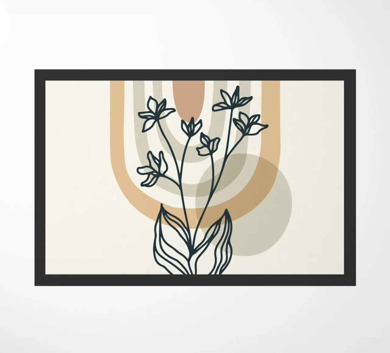 Design floreale Boho zerbino da Whole©