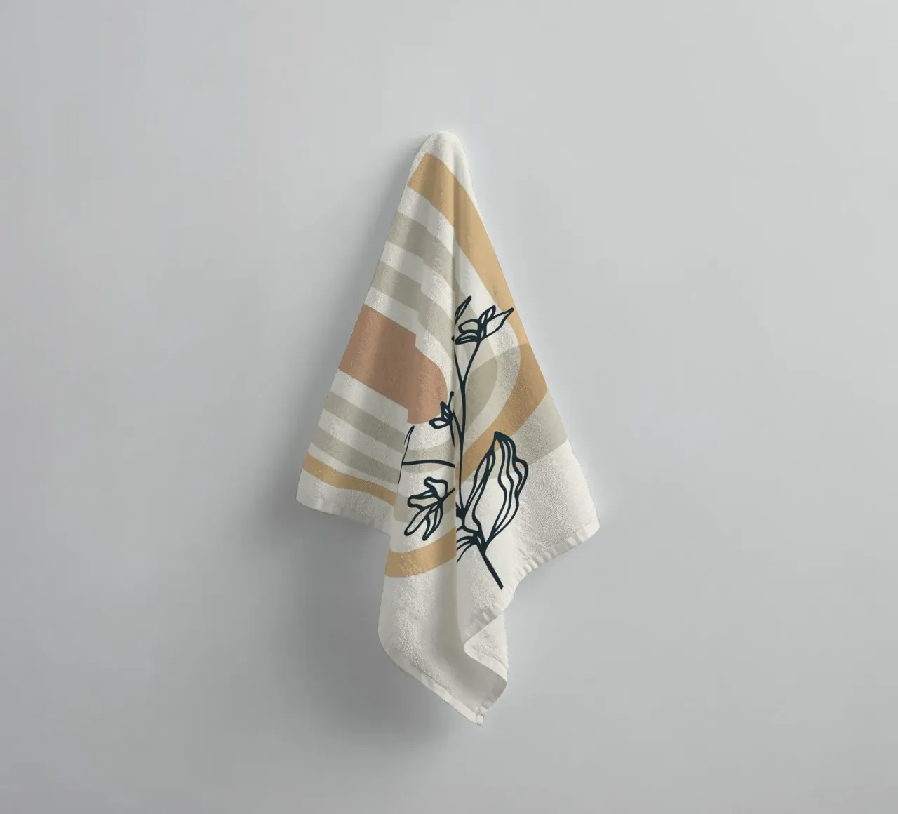 Design floreale Boho asciugamano da bagno da Whole©