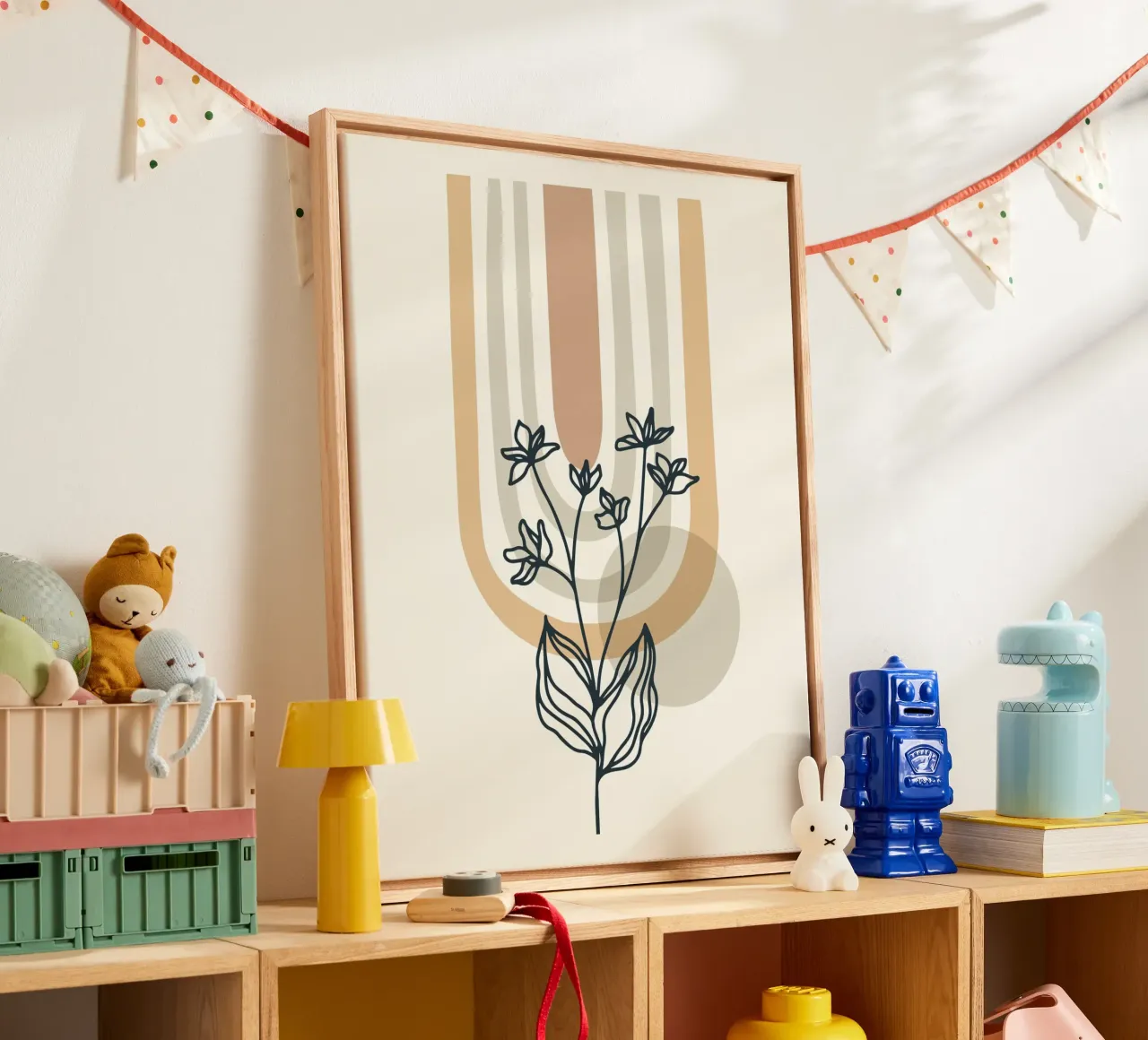 Design floreale Boho tela da Whole©