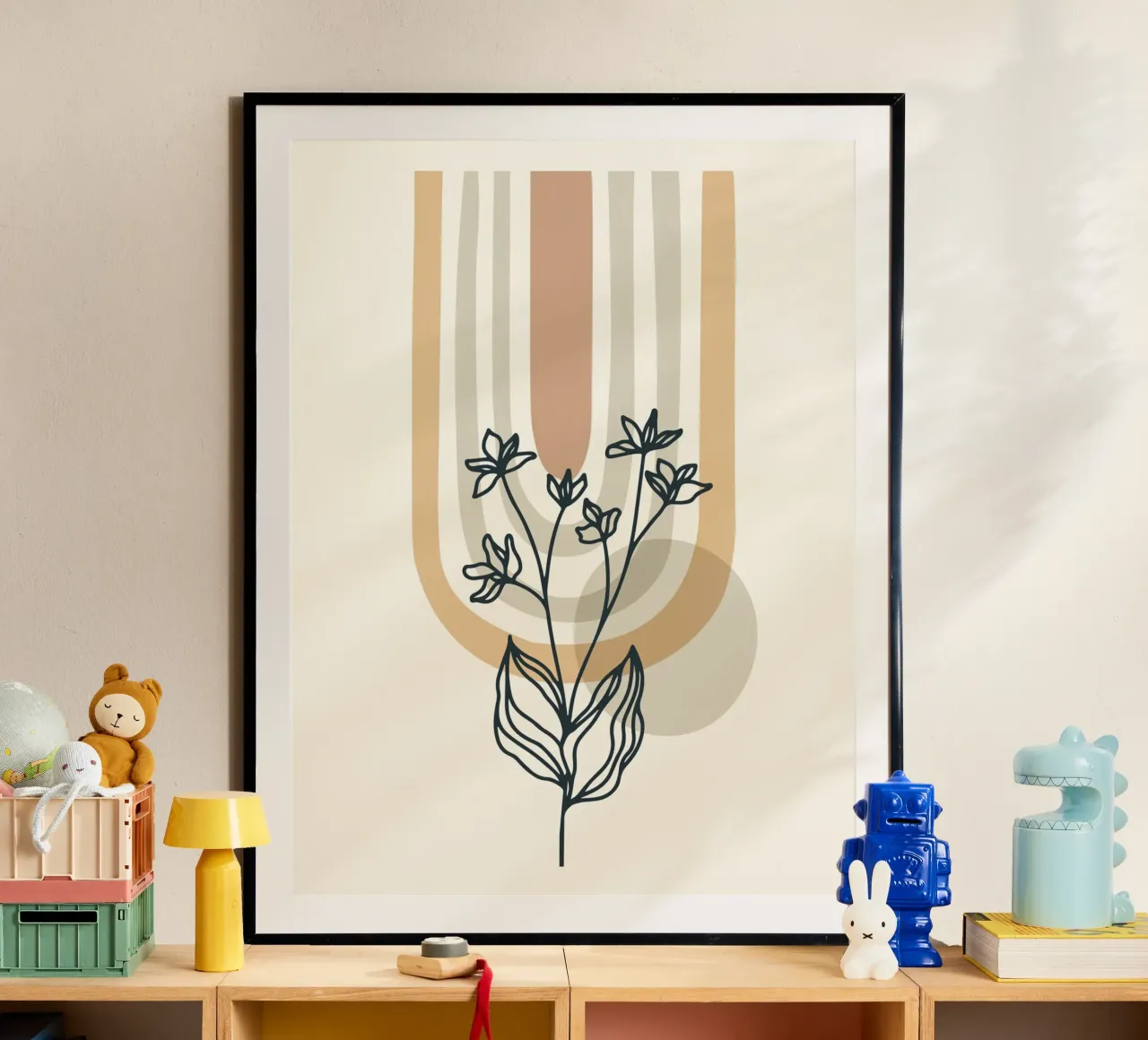 Design floreale Boho carta hahnemühle da Whole©