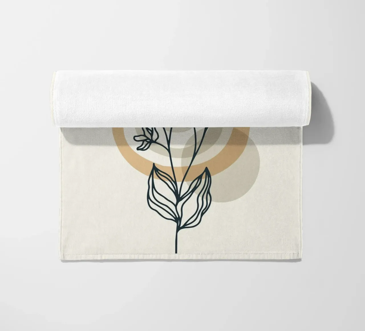Design floreale Boho telo mare da Whole©
