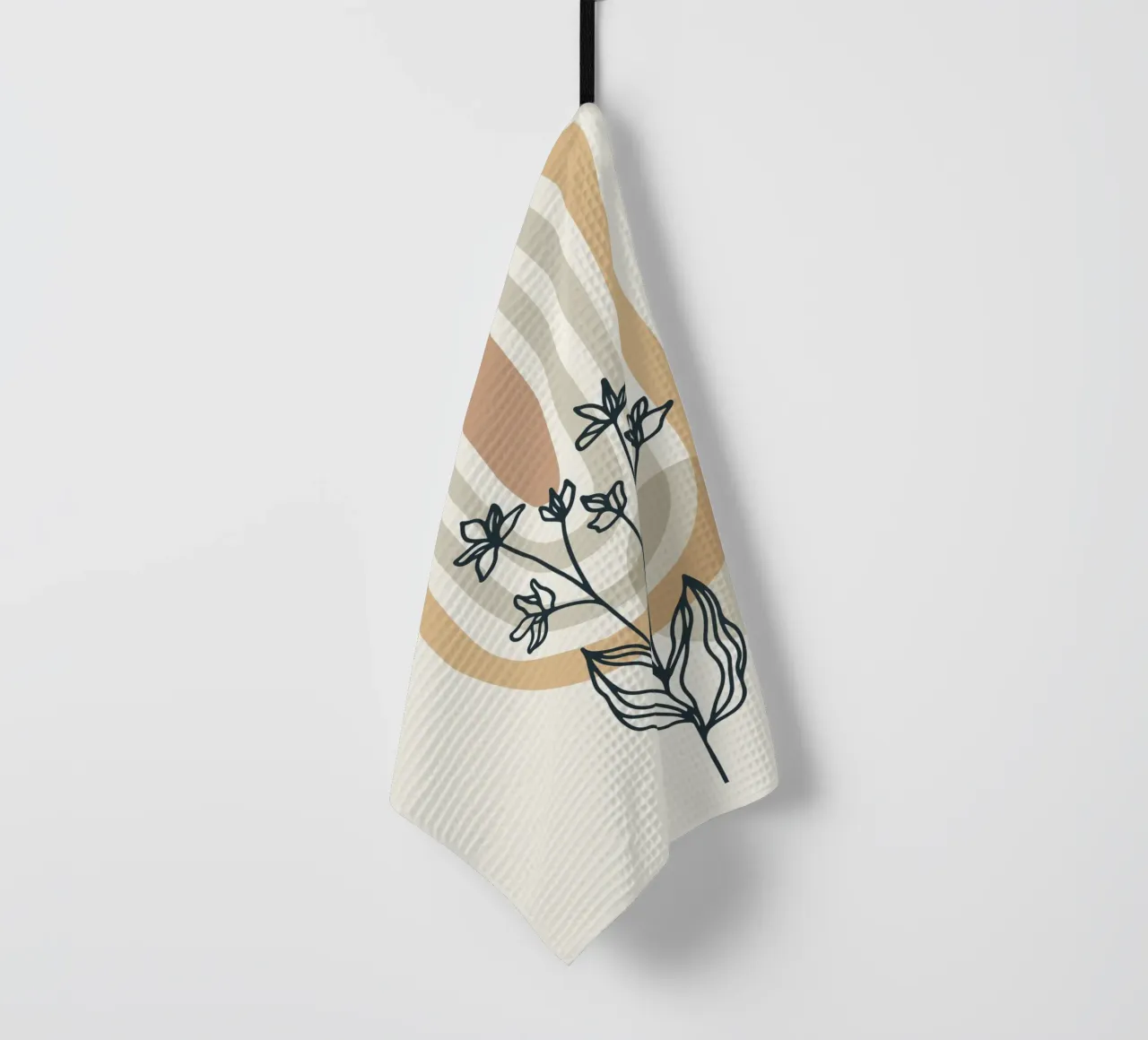 Design floreale Boho canovaccio da cucina da Whole©