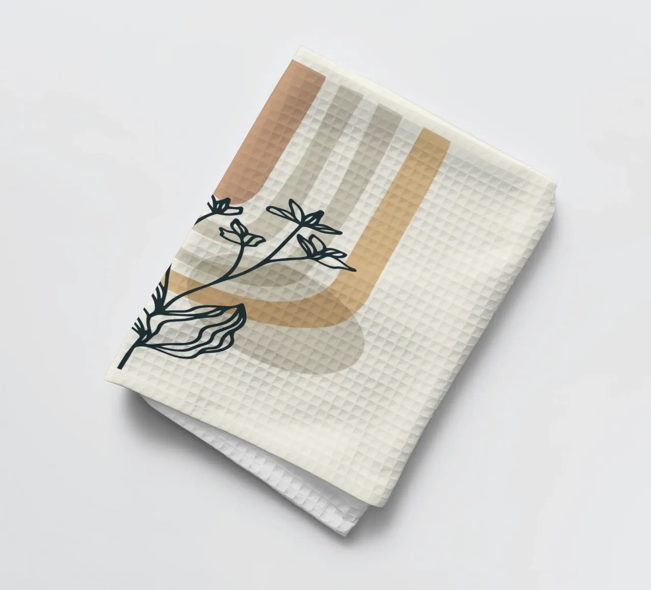 Design floreale Boho canovaccio da cucina da Whole©