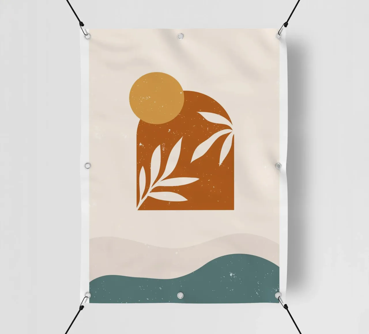 Design Boho Sunset telo in pvc da Whole©