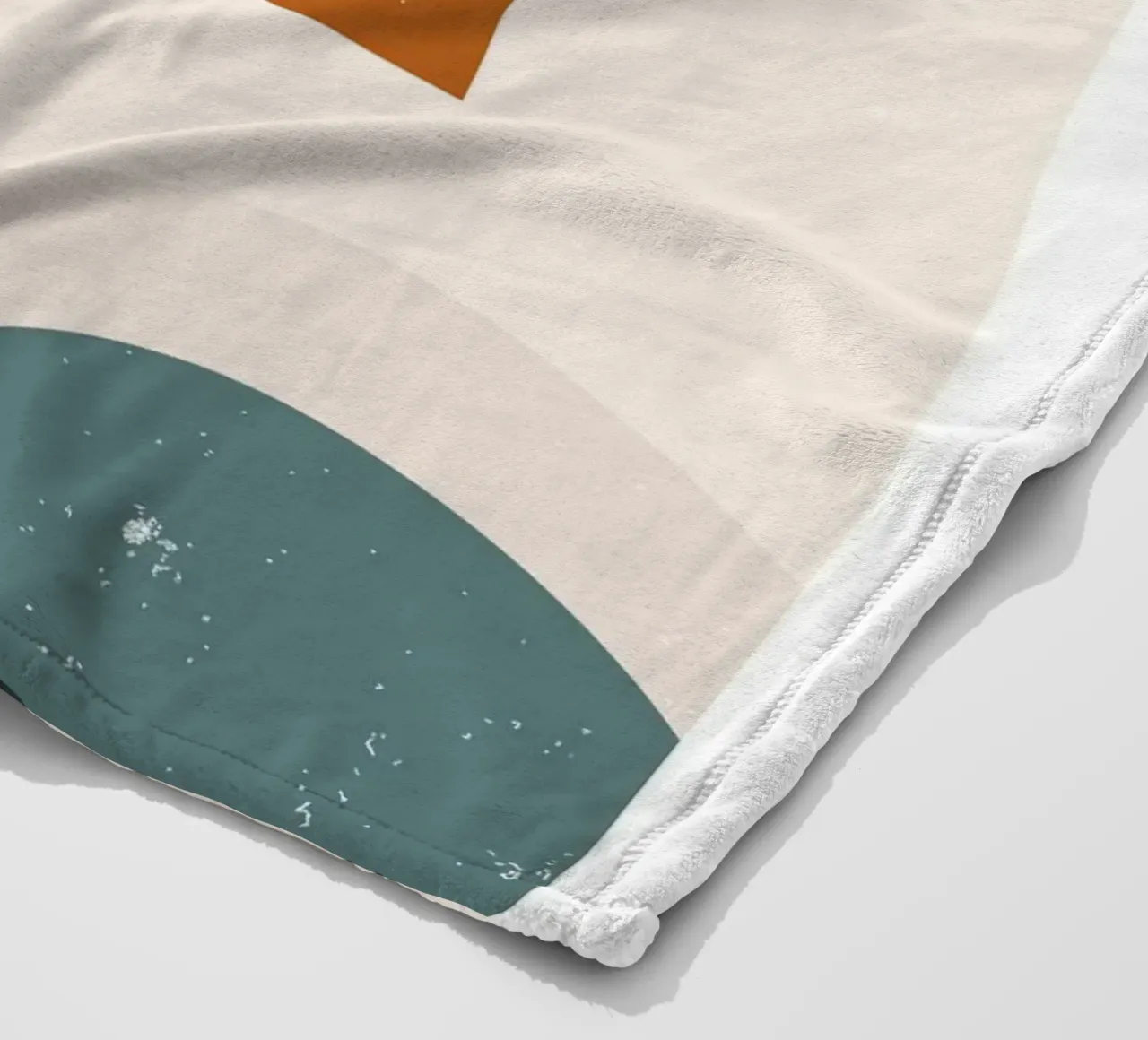Design Boho Sunset coperta in pile da Whole©