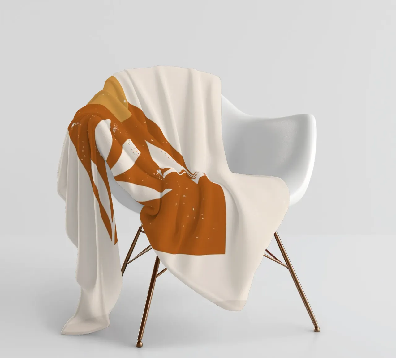 Design Boho Sunset coperta in pile da Whole©