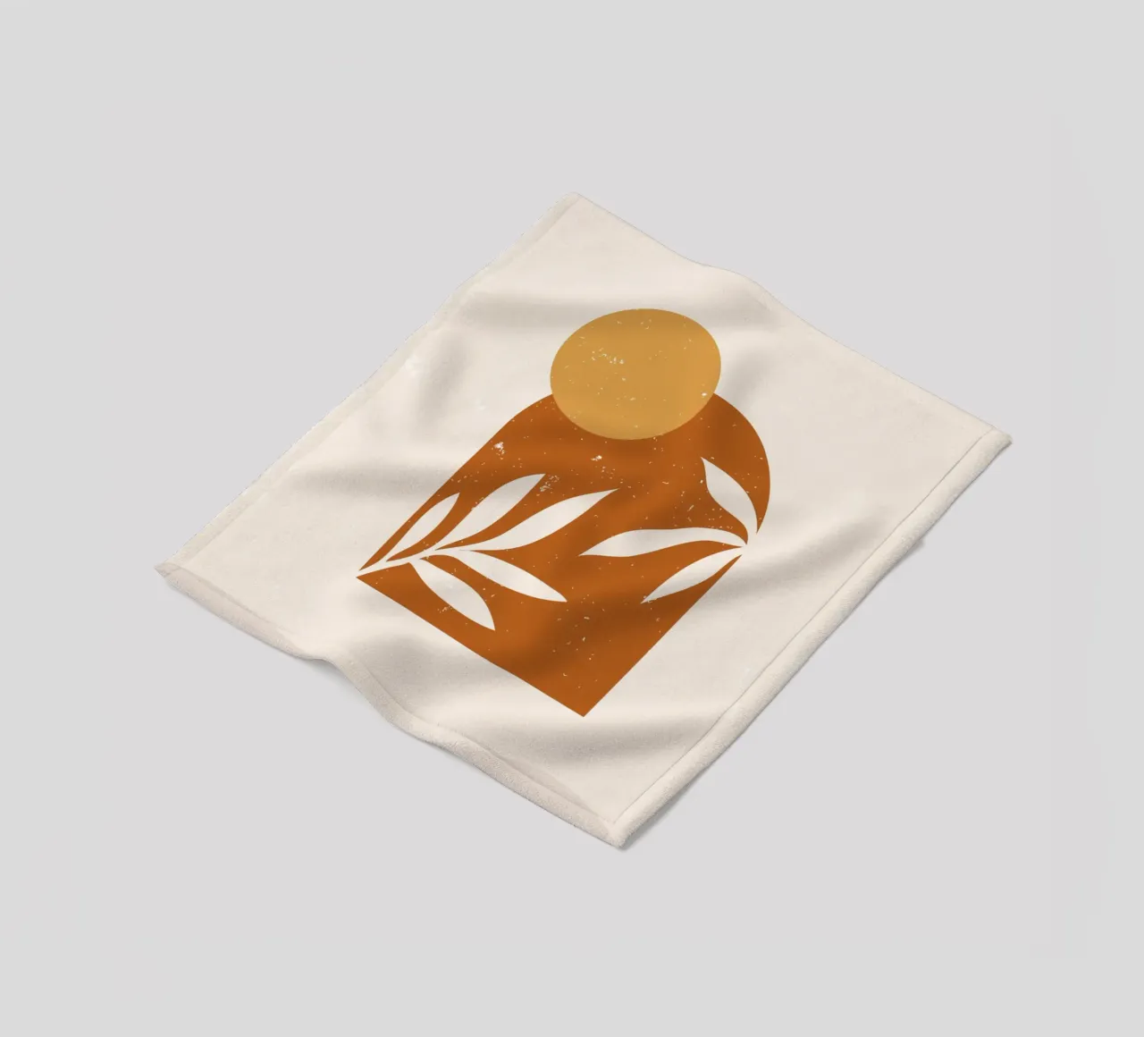 Design Boho Sunset coperta in pile da Whole©