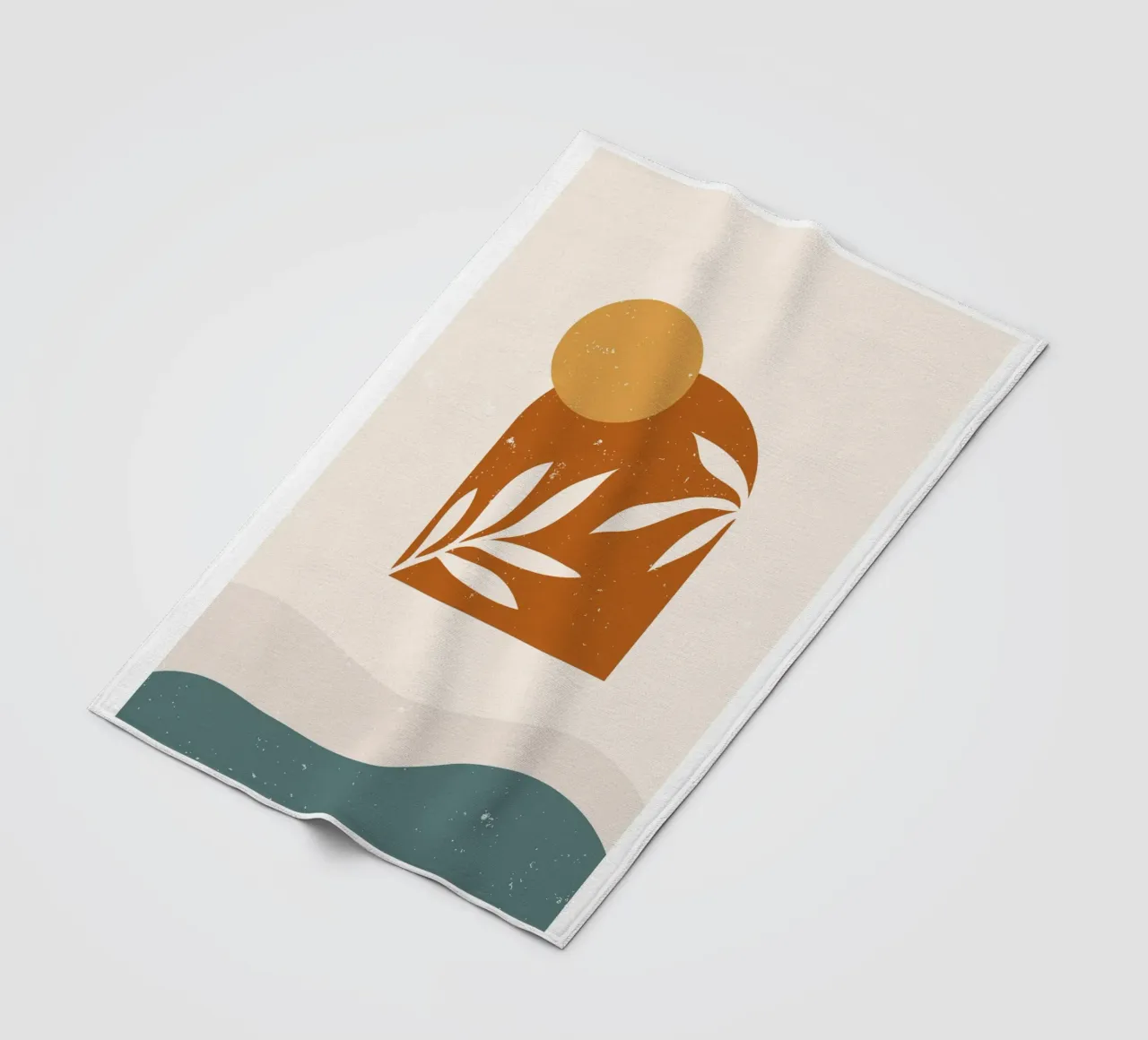 Design Boho Sunset coperta in pile da Whole©