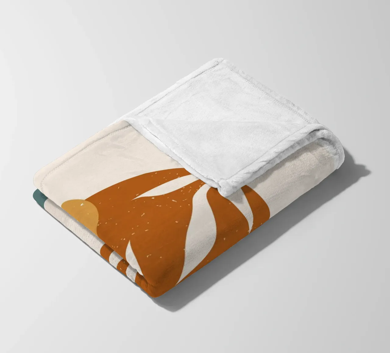 Design Boho Sunset coperta in pile da Whole©