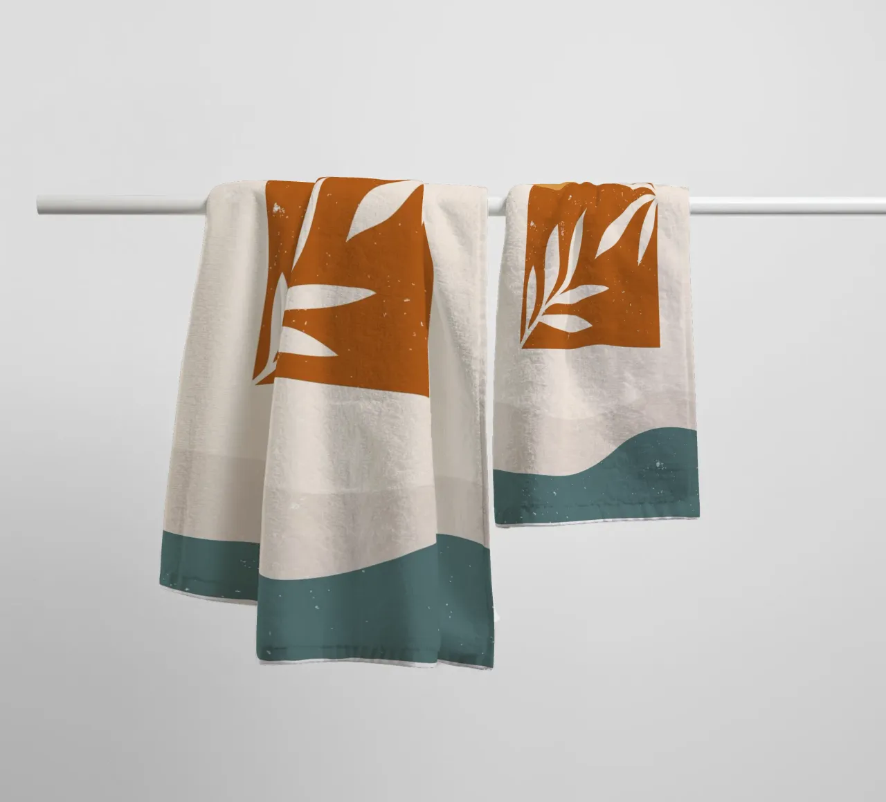 Boho Zonsondergang Ontwerp badhanddoek van Whole©