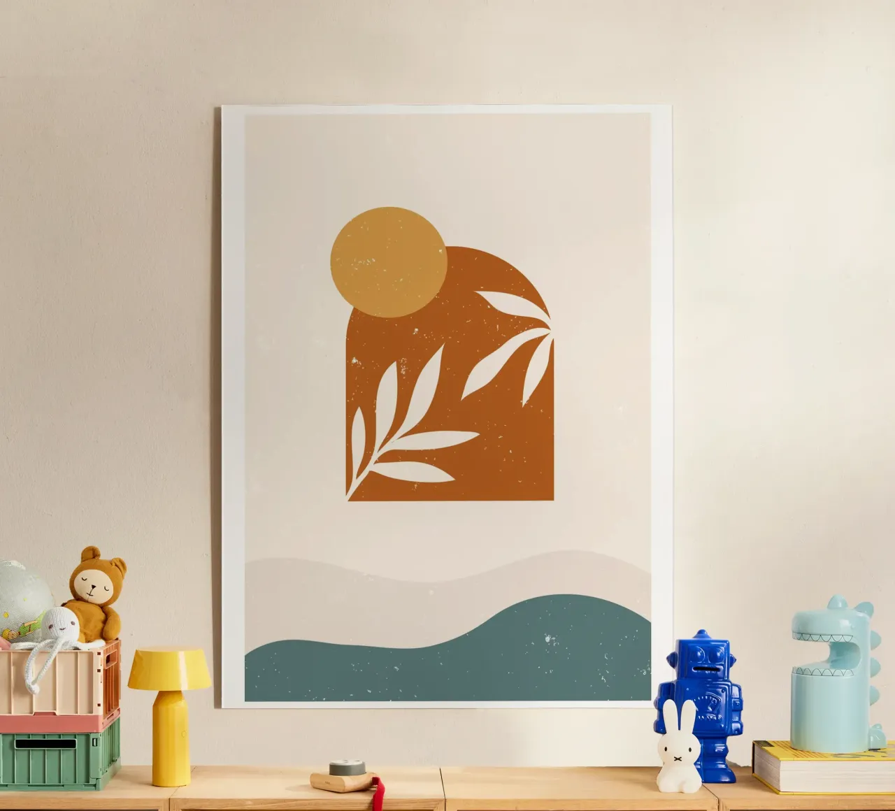 Design Boho Sunset plexiglass da Whole©