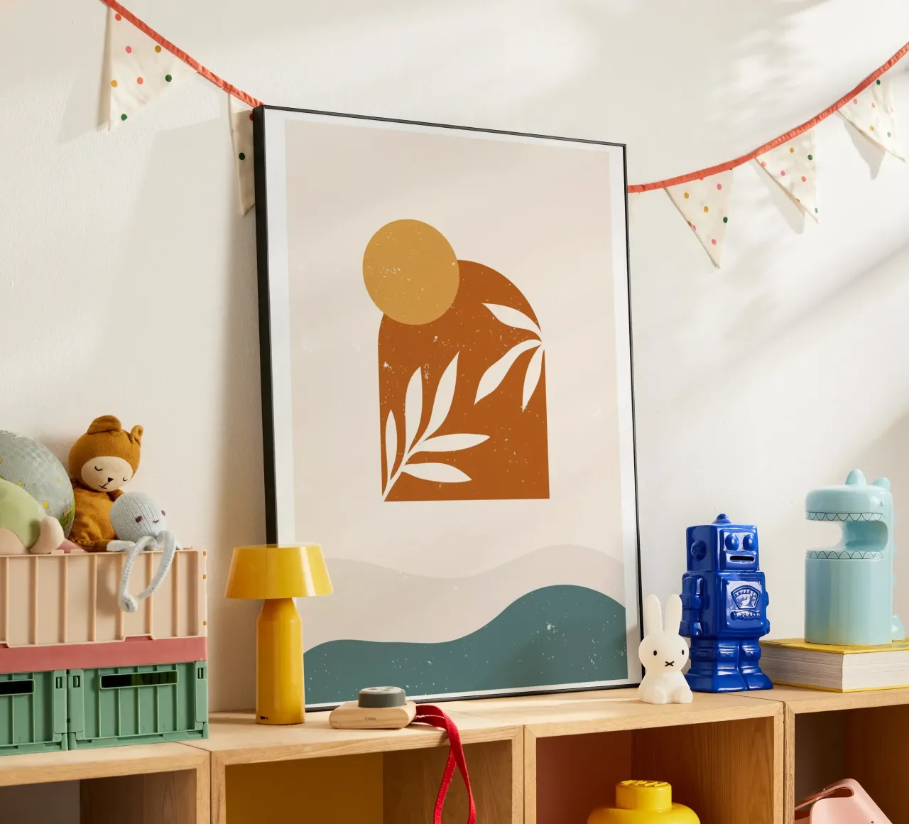 Design Boho Sunset alluminio dibond da Whole©