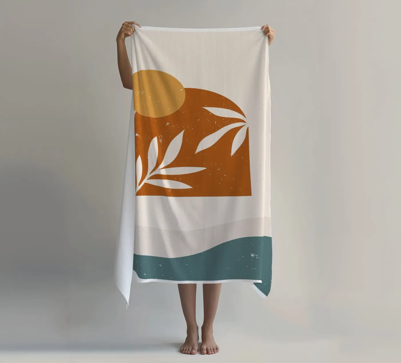 Design Boho Sunset telo mare da Whole©