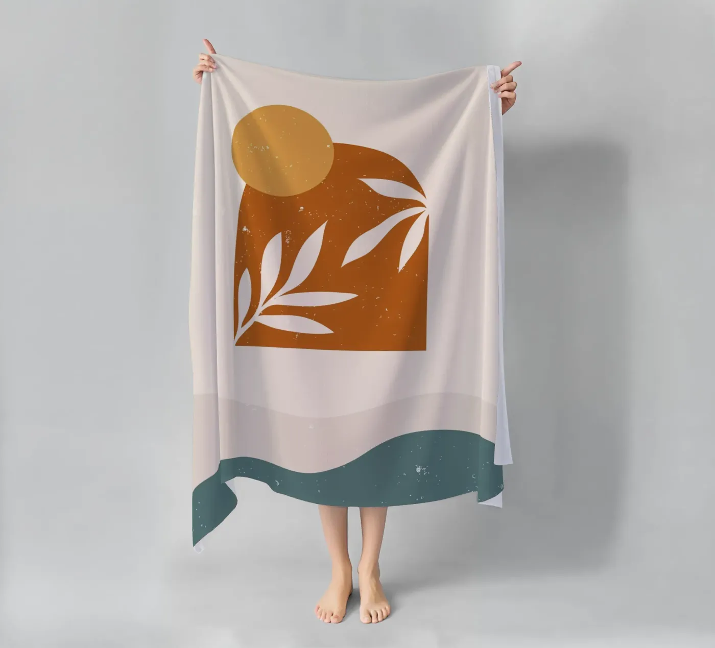 Design Boho Sunset telo mare da Whole©