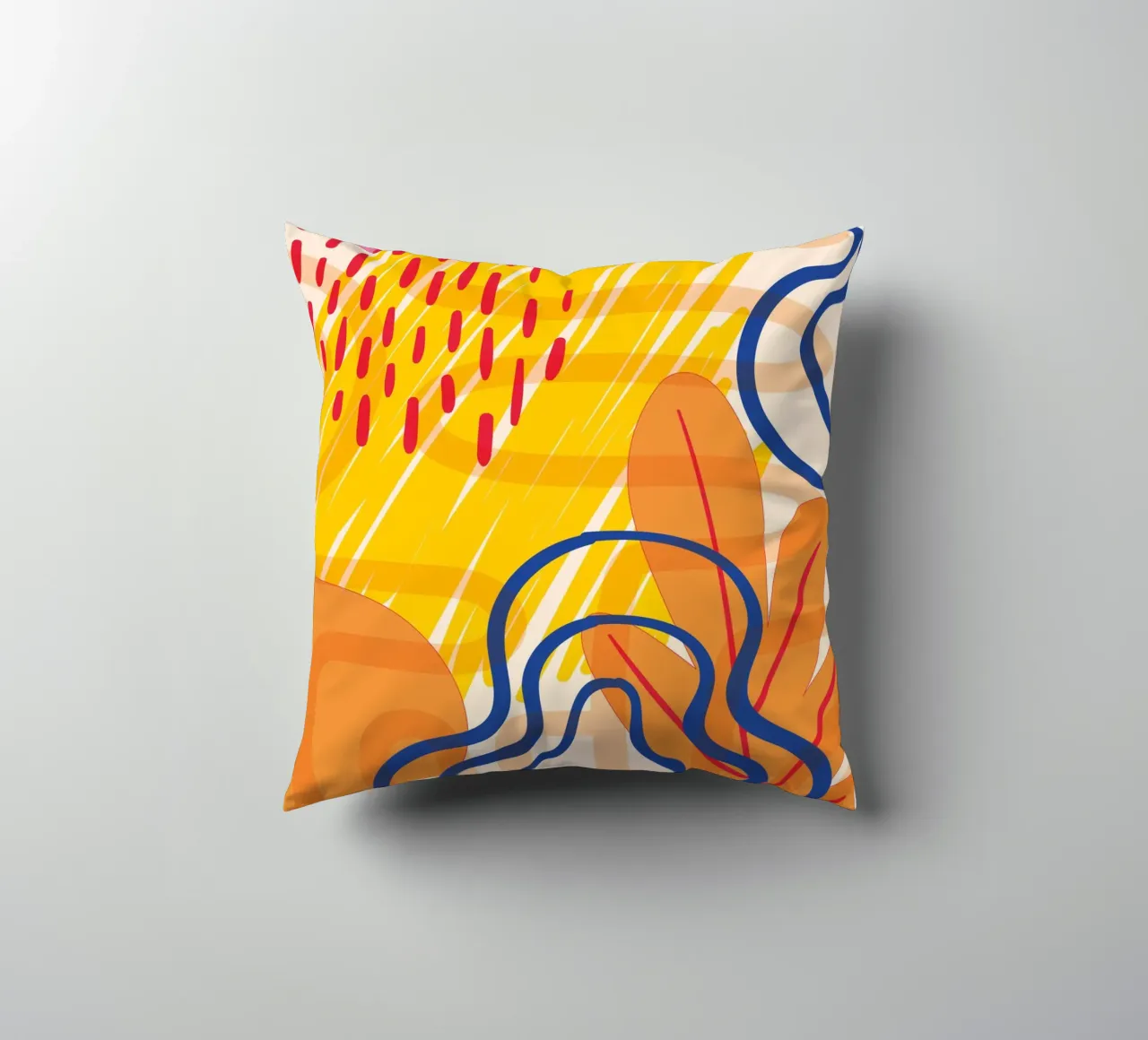 Astrazione colorata cuscino da Whole©