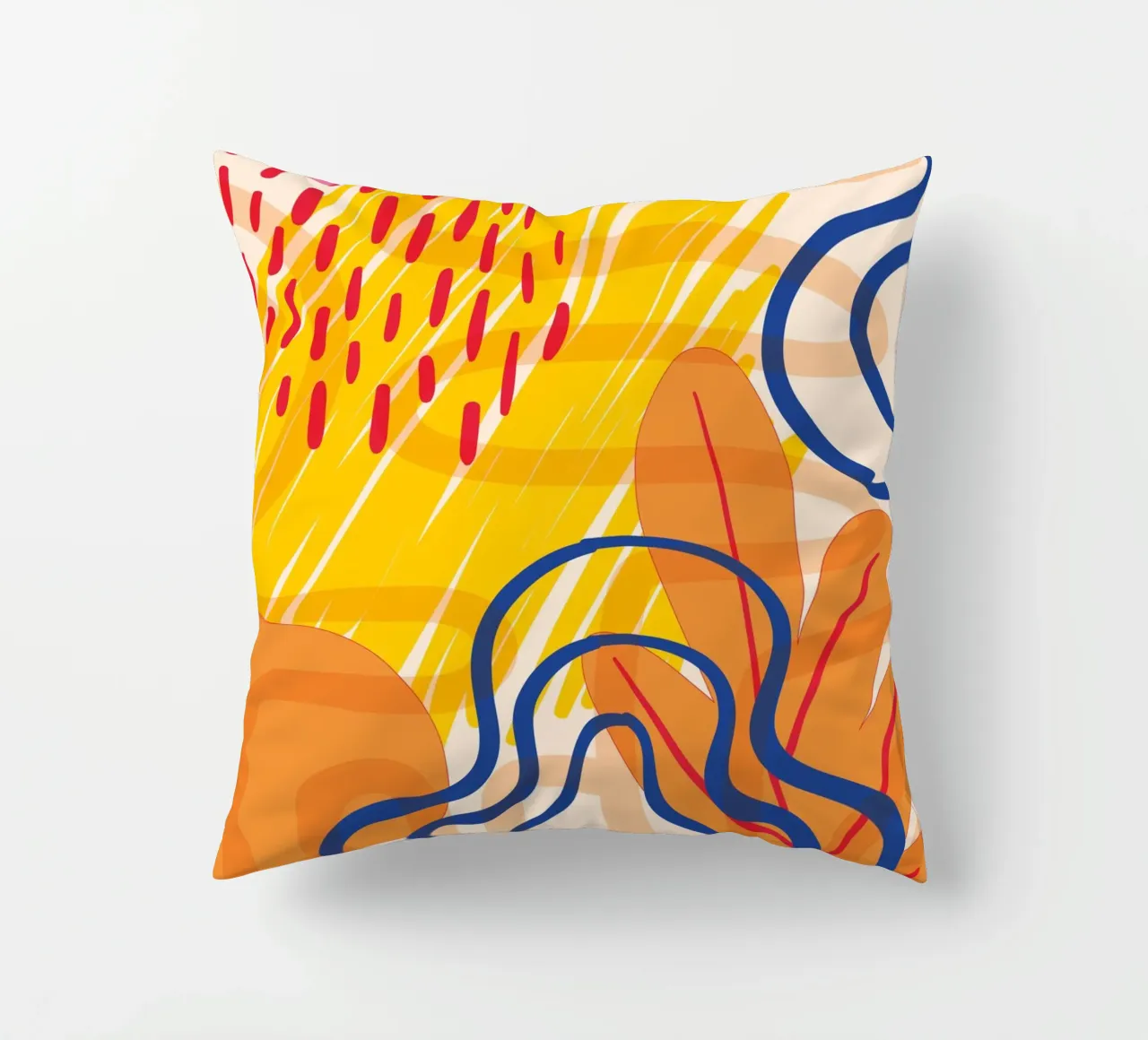Astrazione colorata cuscino da Whole©