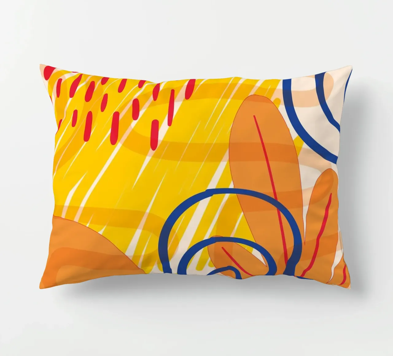 Astrazione colorata cuscino da Whole©