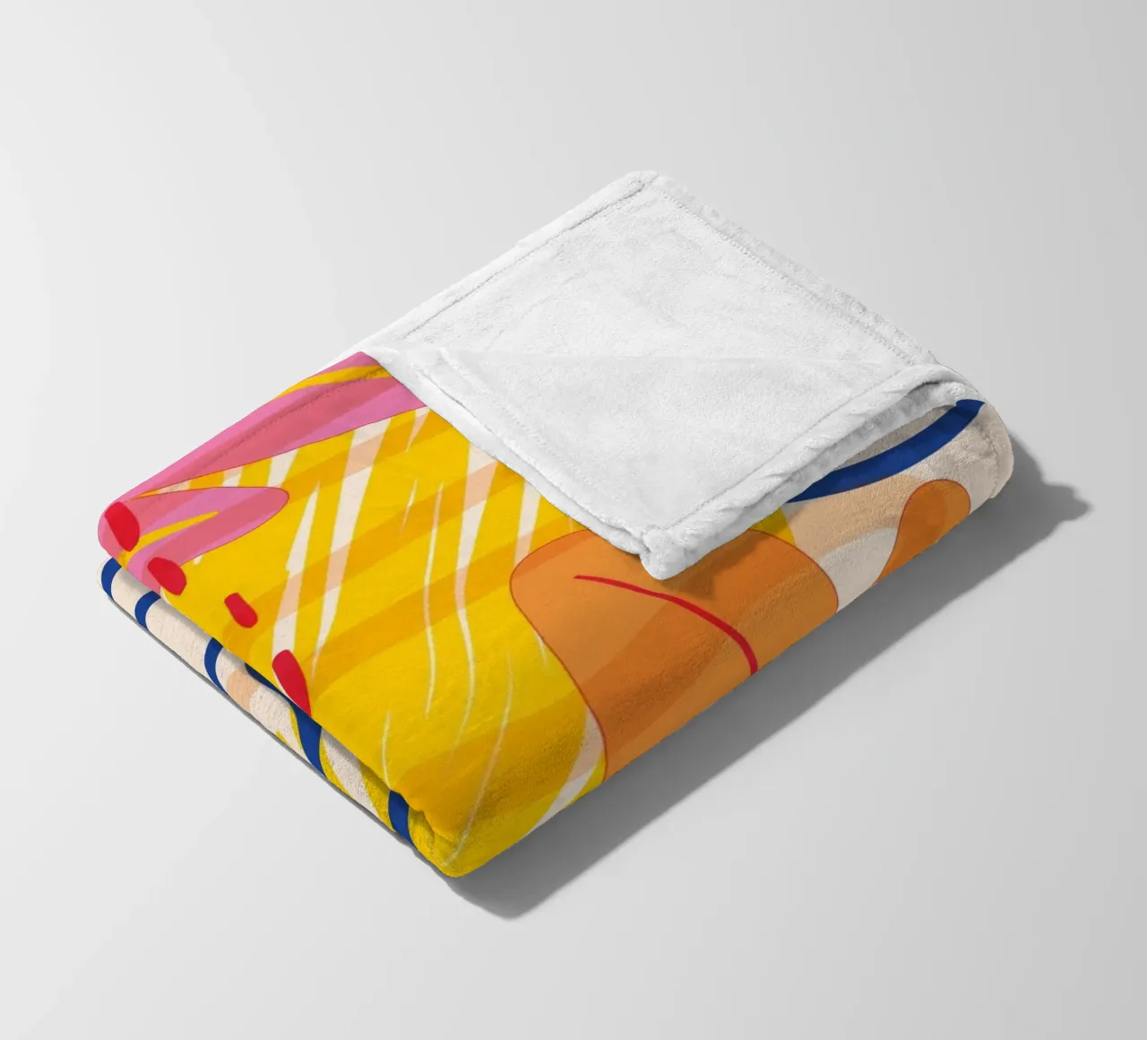 Astrazione colorata coperta in pile da Whole©
