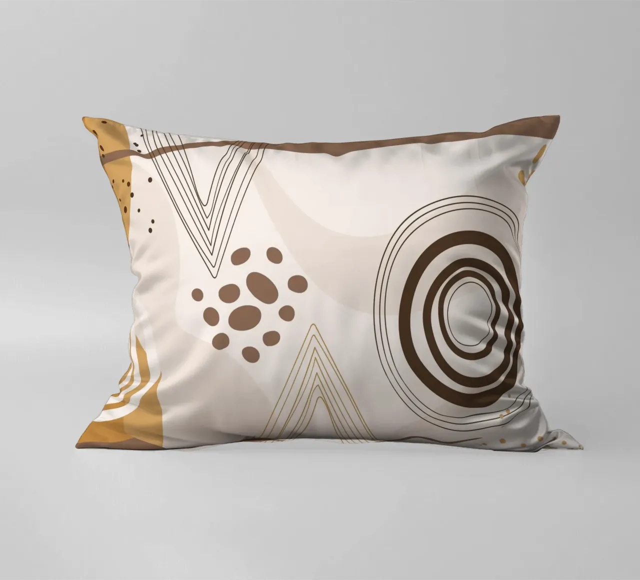 Elegant line pattern decorative cushion by Whole©